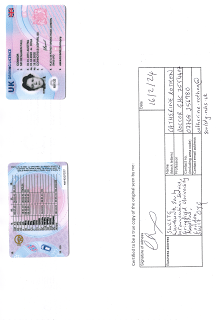 Benjamin Connor 2023 Id Document Certified Copy
